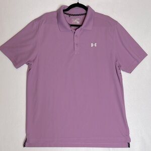 Under Armour Lavender Men's Polo XL